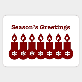 Season’s Greetings, Merry Christmas Sticker